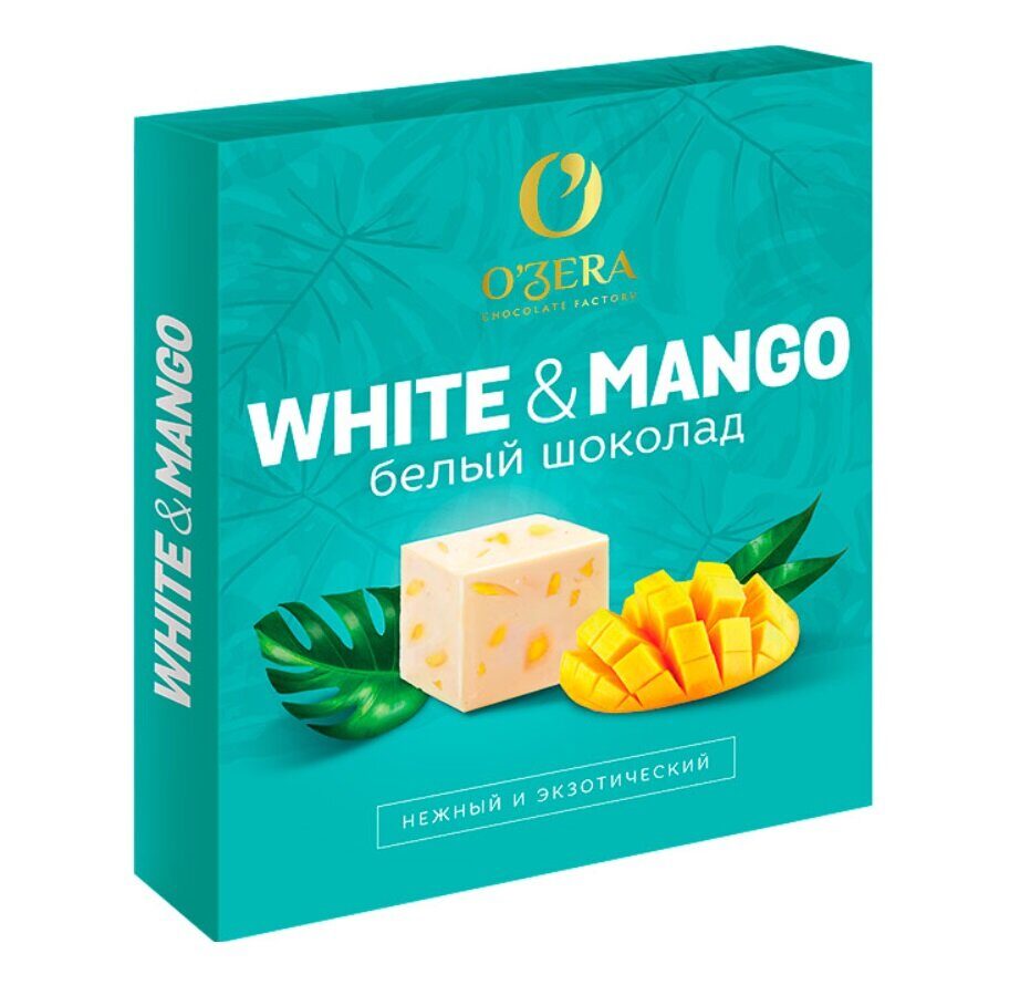 <b>Шоколад</b> O&apos;Zera White & <b>Mango</b> 90г.